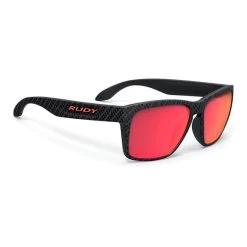 Glasses Rudy Project Spinhawk Black Carbonium Lenses Multilaser Red