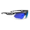 Rudy Project Glasses Fotonyk White Graphite Crystal With Blue Multilaser Lenses -Cycling glasses Rudy Project RU SP453995 0001