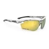Rudy Project Propulse Glasses Light Matte Grey With RP Optics Multilaser Yellow Lenses