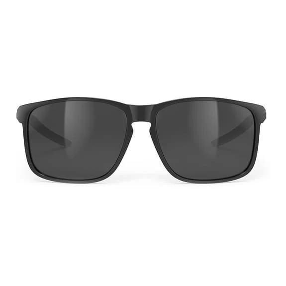 Rudy Project Overlap Glasses Glossy Black With RP Optics Smoke Black Lenses 4 Rudy Project Overlap Glasses Glossy Black With RP Optics Smoke Black Lenses - Image 2
