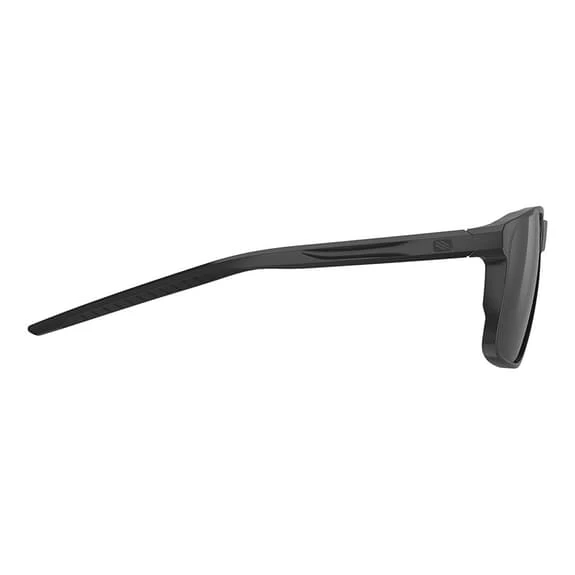 Rudy Project Overlap Glasses Glossy Black With RP Optics Smoke Black Lenses 6 Rudy Project Overlap Glasses Glossy Black With RP Optics Smoke Black Lenses - Image 4