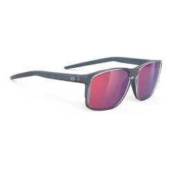 Rudy Project Overlap Glasses Metallic Matte Blue With RP Optics Multilaser Red Lenses