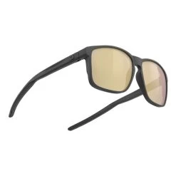 Rudy Project Overlap Glasses Carbon Matte With RP Optics Multilaser Gold Lenses -Cycling glasses Rudy Project ru 517 1092 003