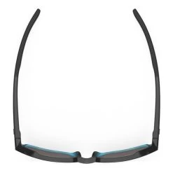 Rudy Project Overlap Glasses Black Glossy Light Blue With RP Optics Multilaser Ice Lenses -Cycling glasses Rudy Project ru 517 1093 006