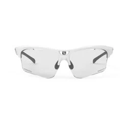 Rudy Project Keyblade Glasses Black With White ImpactX Photochromic 2 Lenses -Cycling glasses Rudy Project ru 517 1108 2