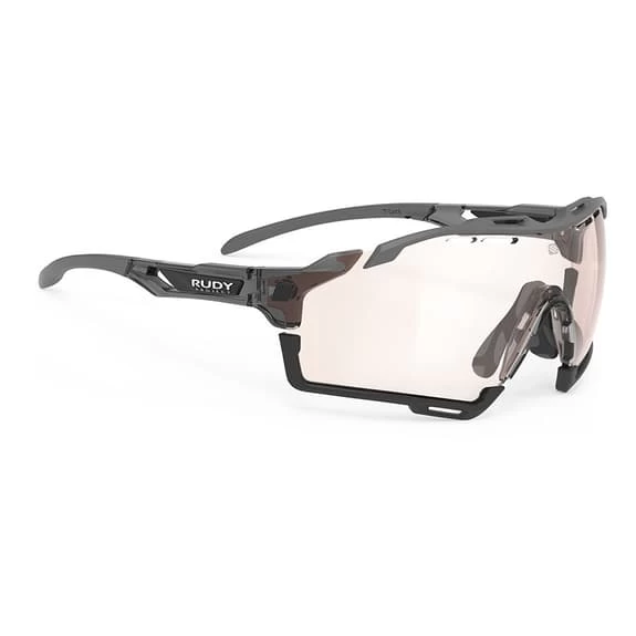 Rudy Project Cutline Glasses Ash Grey With ImpactX 2 Laser Brown Photochromic Lenses 3 Rudy Project Cutline Glasses Ash Grey With ImpactX 2 Laser Brown Photochromic Lenses