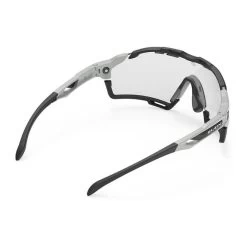 Rudy Project Cutline Glasses Light Grey Matte With ImpactX 2 Laser Black Photochromic Lenses -Cycling glasses Rudy Project ru 517 1247 005