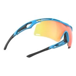 Rudy Project Tralyx + Glasses Light Blue With RP Optics Multilaser Orange Lenses -Cycling glasses Rudy Project ru 517 1252 003