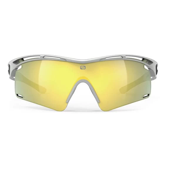 Rudy Project Tralyx + Glasses Matte Light Grey With RP Optics Multilaser Yellow Lenses 4 Rudy Project Tralyx + Glasses Matte Light Grey With RP Optics Multilaser Yellow Lenses - Image 2