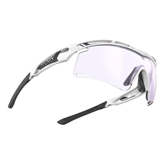 Rudy Project Tralyx + Glasses Bright White With ImpactX 2 Laser Lens Photochromic Lenses Lilac 5 Rudy Project Tralyx + Glasses Bright White With ImpactX 2 Laser Lens Photochromic Lenses Lilac - Image 3