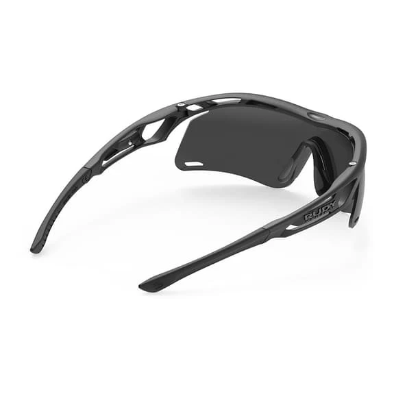Rudy Project Tralyx + Slim Glasses Matte Black With RP Optics Smoke Black Lenses 7 Rudy Project Tralyx + Slim Glasses Matte Black With RP Optics Smoke Black Lenses - Image 5