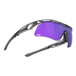 Rudy Project Tralyx + Glasses Slim Ash Grey With RP Optics Multilaser Purple Lenses -Cycling glasses Rudy Project ru 517 1261 003