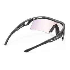 Rudy Project Tralyx + Slim Glasses Matte Black With ImpactX 2 Laser Red Photochromic Lenses -Cycling glasses Rudy Project ru 517 1266 005