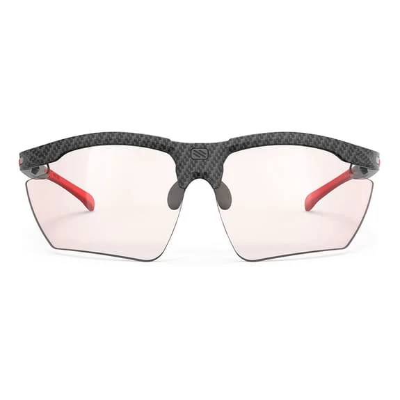 Rudy Project Magnus Glasses Carbon Grey Red With ImpactX 2 Laser Red Photochromic Lenses 4 Rudy Project Magnus Glasses Carbon Grey Red With ImpactX 2 Laser Red Photochromic Lenses - Image 2