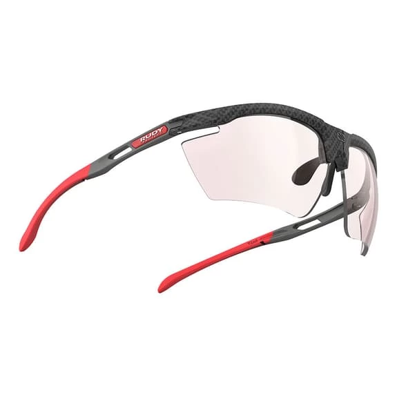 Rudy Project Magnus Glasses Carbon Grey Red With ImpactX 2 Laser Red Photochromic Lenses 5 Rudy Project Magnus Glasses Carbon Grey Red With ImpactX 2 Laser Red Photochromic Lenses - Image 3