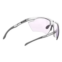 Rudy Project Magnus Glasses Bright White With ImpactX 2 Laser Lilac Photochromic Lenses -Cycling glasses Rudy Project ru 517 1275 003