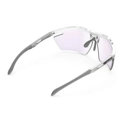 Rudy Project Magnus Glasses Bright White With ImpactX 2 Laser Lilac Photochromic Lenses -Cycling glasses Rudy Project ru 517 1275 005