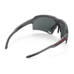 Rudy Project Deltabeat Glasses Matte Charcoal Grey With RP Optics Multilaser Red Lenses -Cycling glasses Rudy Project ru 517 1282 005