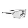 Rudy Project Deltabeat Glasses Light Grey With ImpactX 2 Photochromic Lenses Black -Cycling glasses Rudy Project ru 517 1285 001