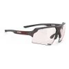 Rudy Project Deltabeat Glasses Matte Charcoal Grey With ImpactX 2 Laser Red Photochromic Lenses