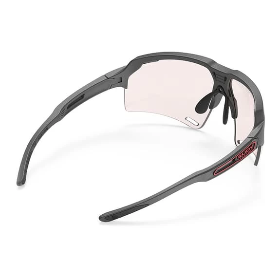Rudy Project Deltabeat Glasses Matte Charcoal Grey With ImpactX 2 Laser Red Photochromic Lenses 7 Rudy Project Deltabeat Glasses Matte Charcoal Grey With ImpactX 2 Laser Red Photochromic Lenses - Image 5