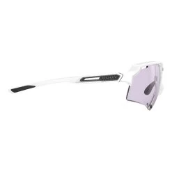 Rudy Project Deltabeat Glasses Bright White With ImpactX 2 Laser Lens Photochromic Lenses Lilac -Cycling glasses Rudy Project ru 517 1287 004