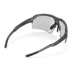 Rudy Project Deltabeat Glasses Ash Grey Metallic With ImpactX 2 Laser Black Photochromic Lenses -Cycling glasses Rudy Project ru 517 1288 005