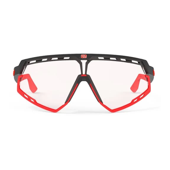 Rudy Project Defender Glasses Red With Black ImpactX Photochromic 2 Lenses 4 Rudy Project Defender Glasses Red With Black ImpactX Photochromic 2 Lenses - Image 2