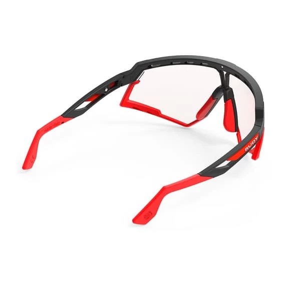Rudy Project Defender Glasses Red With Black ImpactX Photochromic 2 Lenses 6 Rudy Project Defender Glasses Red With Black ImpactX Photochromic 2 Lenses - Image 4