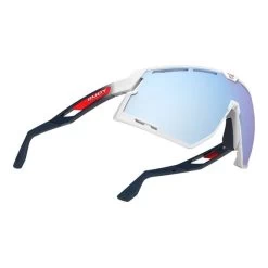 Rudy Project Defender Blue Glasses Blue With White Red RP Optics Smoke Lenses 9 Rudy Project Defender Blue Glasses Blue With White Red RP Optics Smoke Lenses -Cycling glasses Rudy Project ru 5172 126 2