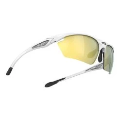 Rudy Project Stratofly Glasses Bright White With RP Optics Multilaser Lens Yellow -Cycling glasses Rudy Project ru 5172 144 003