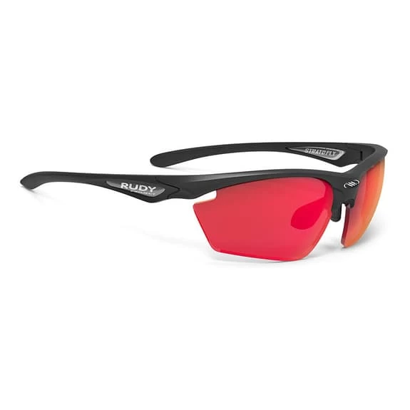 Rudy Project Stratofly Sunglasses Black With RP Optics Multilaser Lenses Red 3 Rudy Project Stratofly Sunglasses Black With RP Optics Multilaser Lenses Red