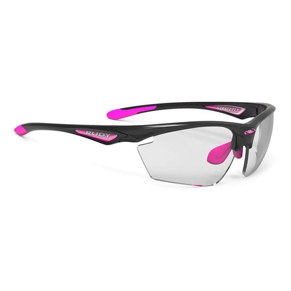 Rudy Project Stratofly Sunglasses Black Pink With ImpactX Photochromic 2 Lenses Black 3 Rudy Project Stratofly Sunglasses Black Pink With ImpactX Photochromic 2 Lenses Black