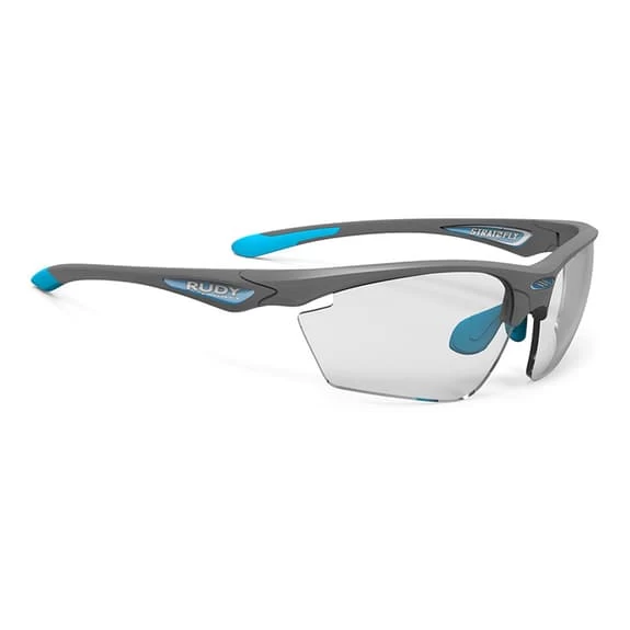 Rudy Project Stratofly Sunglasses Grey Blue With Impactx Photochromic 2 Lenses Black 3 Rudy Project Stratofly Sunglasses Grey Blue With Impactx Photochromic 2 Lenses Black
