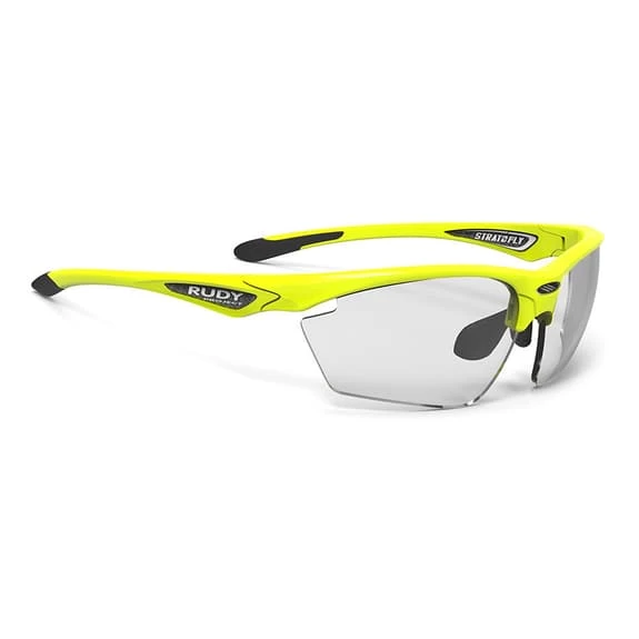 Rudy Project Stratofly Sunglasses Yellow Black With Impactx Photochromic 2 Lenses Black 3 Rudy Project Stratofly Sunglasses Yellow Black With Impactx Photochromic 2 Lenses Black