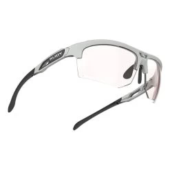 Rudy Project Keyblade Running Glasses Light Grey With Red ImpactX 2 Photochromic Lenses -Cycling glasses Rudy Project ru sp507497 0r00 003