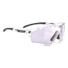 Rudy Project Cutline Glasses White Black With ImpactX 2 Lilac Photochromic Lenses 2 Rudy Project Cutline Glasses White Black With ImpactX 2 Lilac Photochromic Lenses -Cycling glasses Rudy Project ru sp637569 0008 001