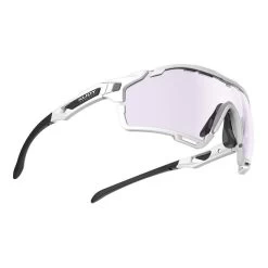 Rudy Project Cutline Glasses White Black With ImpactX 2 Lilac Photochromic Lenses -Cycling glasses Rudy Project ru sp637569 0008 003