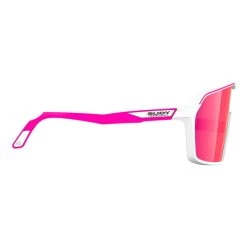 Rudy Project Spinshield Glasses Fluorescent Pink White With Red RP Optics Multilaser Lenses -Cycling glasses Rudy Project ru sp723858 0004 004