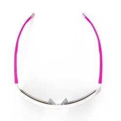 Rudy Project Spinshield Glasses Fluorescent Pink White With Red RP Optics Multilaser Lenses -Cycling glasses Rudy Project ru sp723858 0004 006