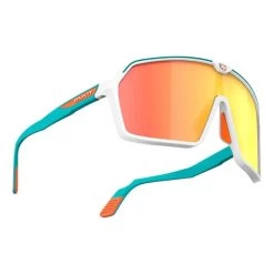 Rudy Project Spinshield Glasses White Emerald Green With Orange RP Optics Multilaser Lenses 10 Rudy Project Spinshield Glasses White Emerald Green With Orange RP Optics Multilaser Lenses -Cycling glasses Rudy Project ru sp724058 0003 003