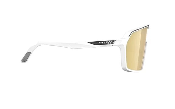Rudy Project Spinshield Glasses Matte White With RP Optics Multilaser Gold Lens 6 Rudy Project Spinshield Glasses Matte White With RP Optics Multilaser Gold Lens - Image 4