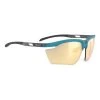 Sunglasses Rudy Project Magnus Matte Turquoise With RP Optics Multilaser Blue Lens -Cycling glasses Rudy Project ru sp755764 0000 001