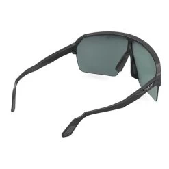 Sunglasses Rudy Project Spinshield Air Matte Black With Blue RP Optics Multilaser Lenses -Cycling glasses Rudy Project ru sp843906 0003 005