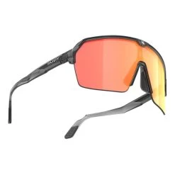 Rudy Project Spinshield Air Glasses Ash Grey Translucent With Orange RP Optics Multilaser Lenses -Cycling glasses Rudy Project ru sp844033 0000 003