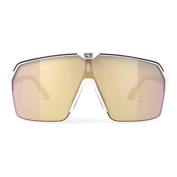 Rudy Project Spinshield Air Glasses Matte White With Gold RP Optics Multilaser Lenses 4 Rudy Project Spinshield Air Glasses Matte White With Gold RP Optics Multilaser Lenses - Image 2