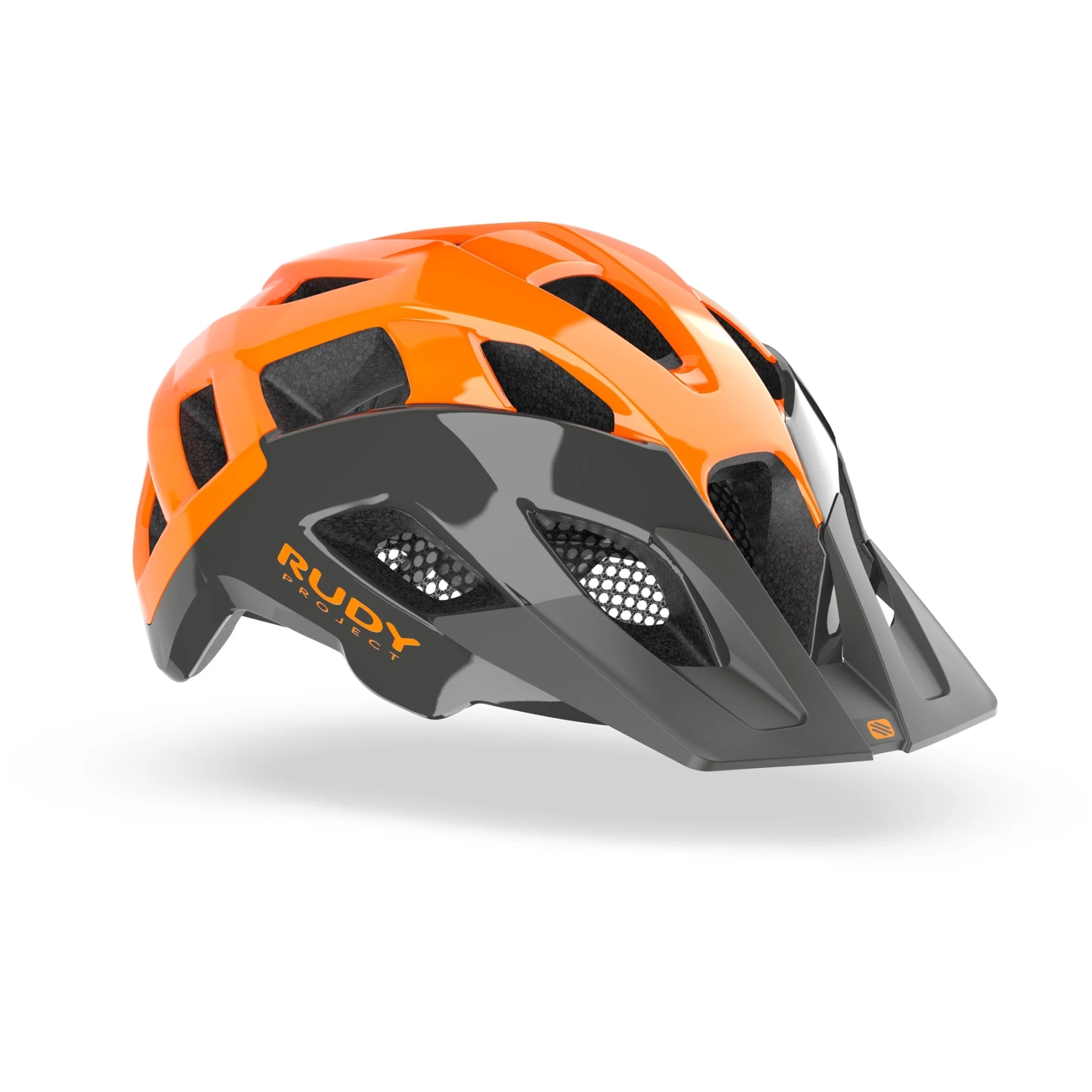 Rudy Project Crossway Helmet - Lead/Orange Fluo Shiny 3 Rudy Project Crossway Helmet - Lead/Orange Fluo Shiny