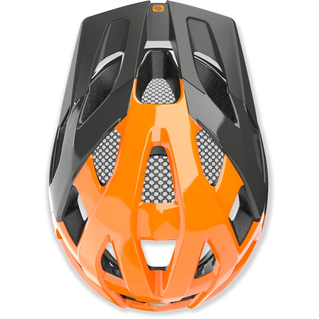 Rudy Project Crossway Helmet - Lead/Orange Fluo Shiny 7 Rudy Project Crossway Helmet - Lead/Orange Fluo Shiny - Image 5